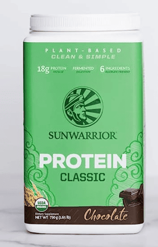  Sunwarrior, Brown Rice Protein Powder Chocolate 750g 