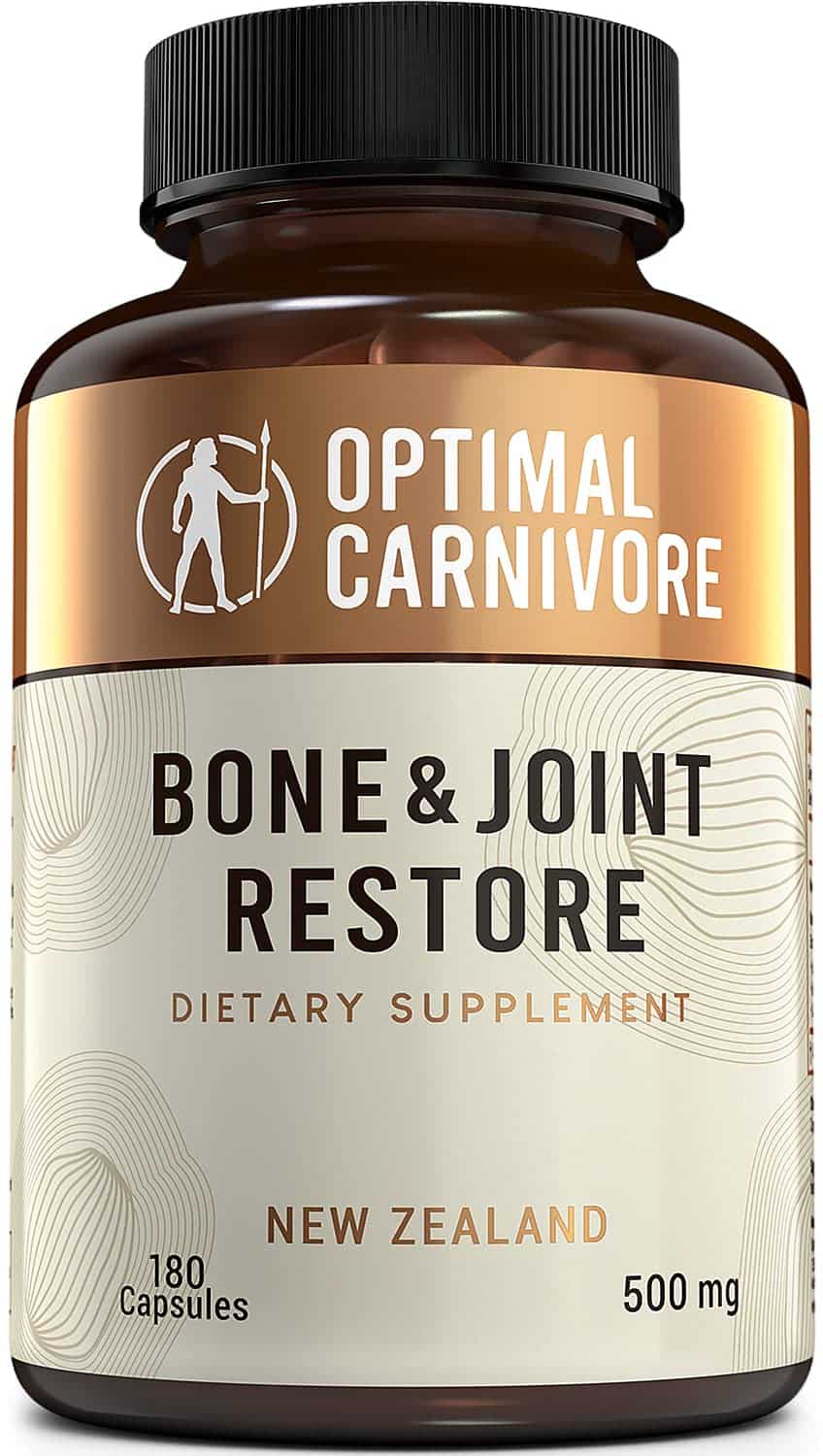 Grass Fed Bone Marrow Supplement & Bovine Tracheal Cartilage, Restore Joint Health Supplement, Support Strength and Fracture Bone & Joint Restore